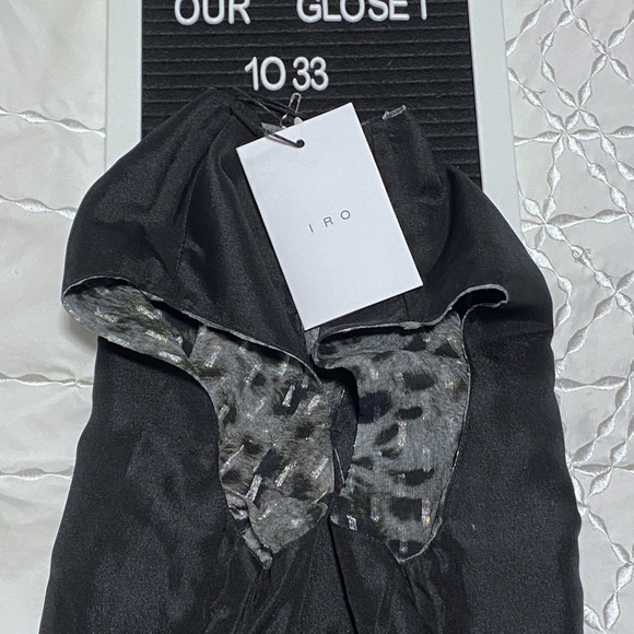 IRO Corie Metallic Fil Coupe Dress - Picture 8 of 9